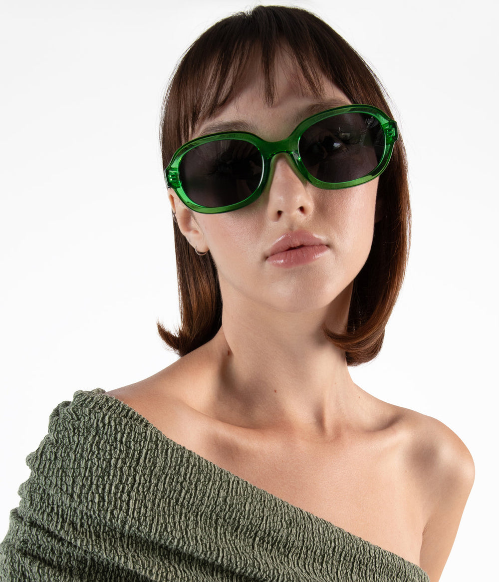 AARA Geometric Recycled Sunglasses Matt & Nat Women