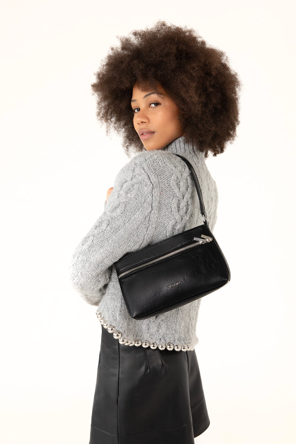 MALENESM Small Vegan Shoulder Bag – Theme Matt & Nat Women