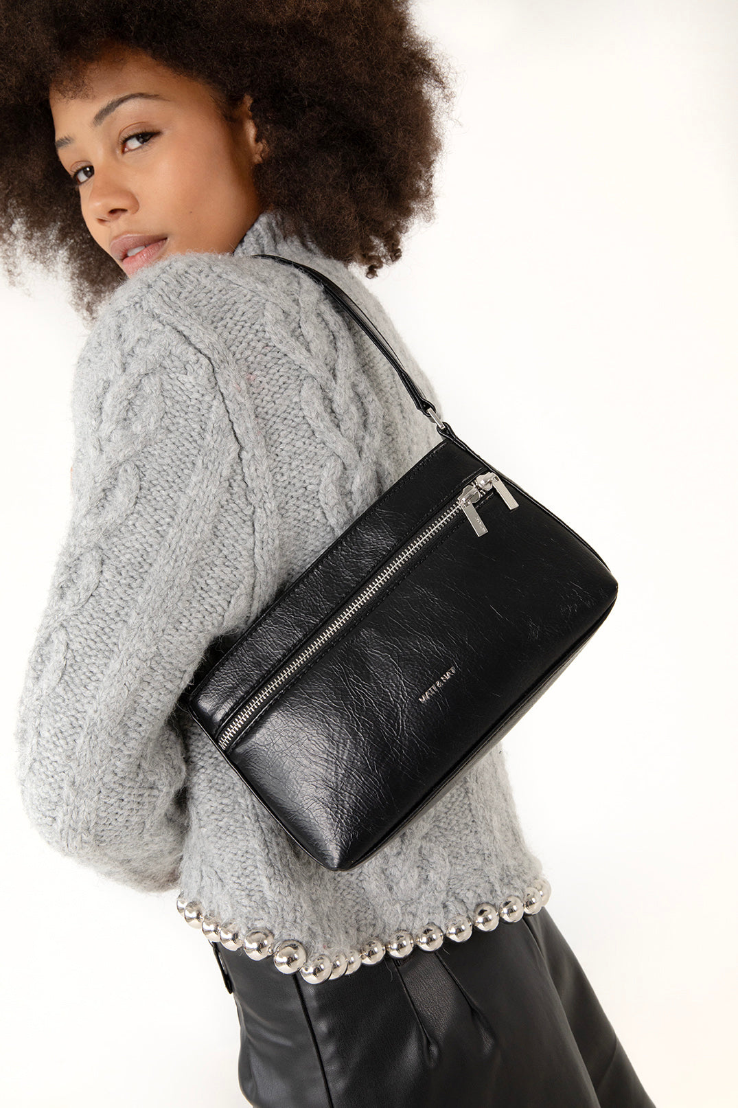 MALENESM Small Vegan Shoulder Bag – Theme Matt & Nat Women