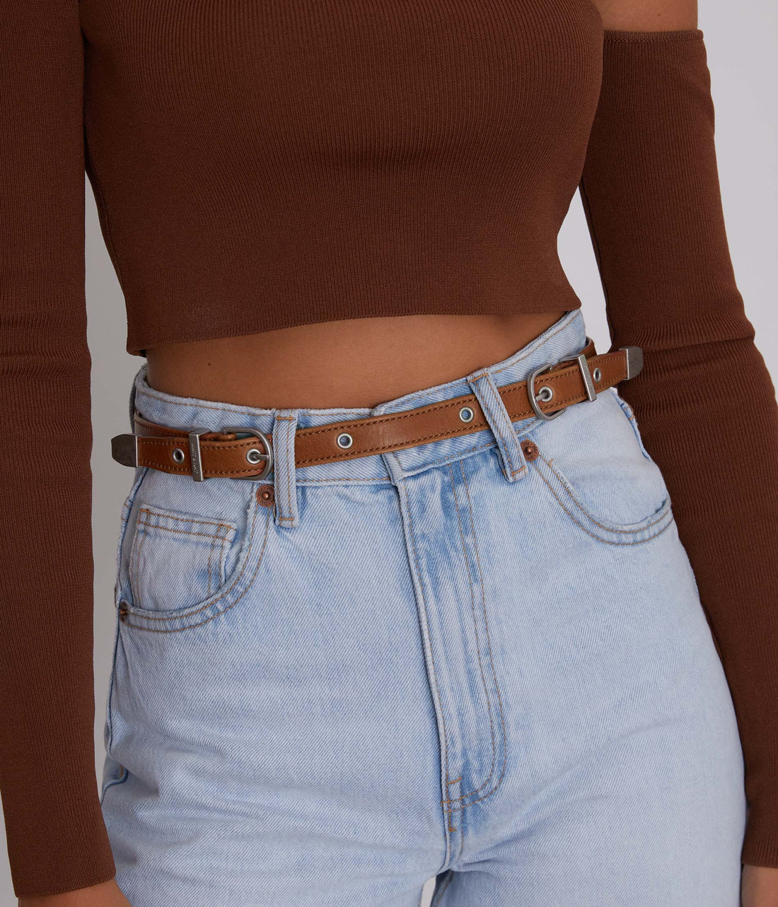 DOLLY Women's Vegan Skinny Belt Matt & Nat Women|Sale