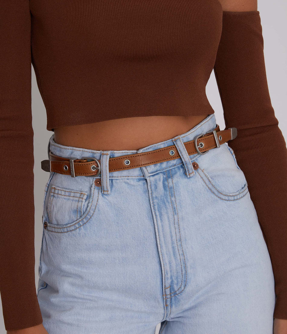 DOLLY Women's Vegan Skinny Belt Matt & Nat Women|Sale