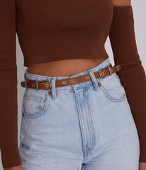 DOLLY Women's Vegan Skinny Belt Matt & Nat Women|Sale