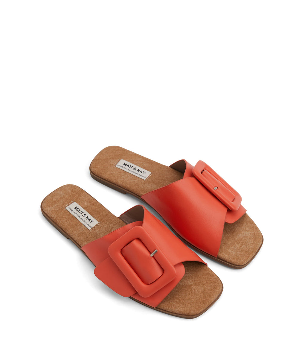 CYNDIE Women's Vegan Flat Sandals Matt & Nat Women|Sale