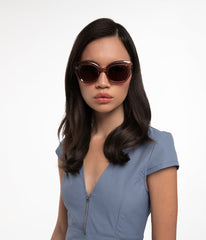 RAKEL-2 Recycled Cat-Eye Sunglasses Matt & Nat Women