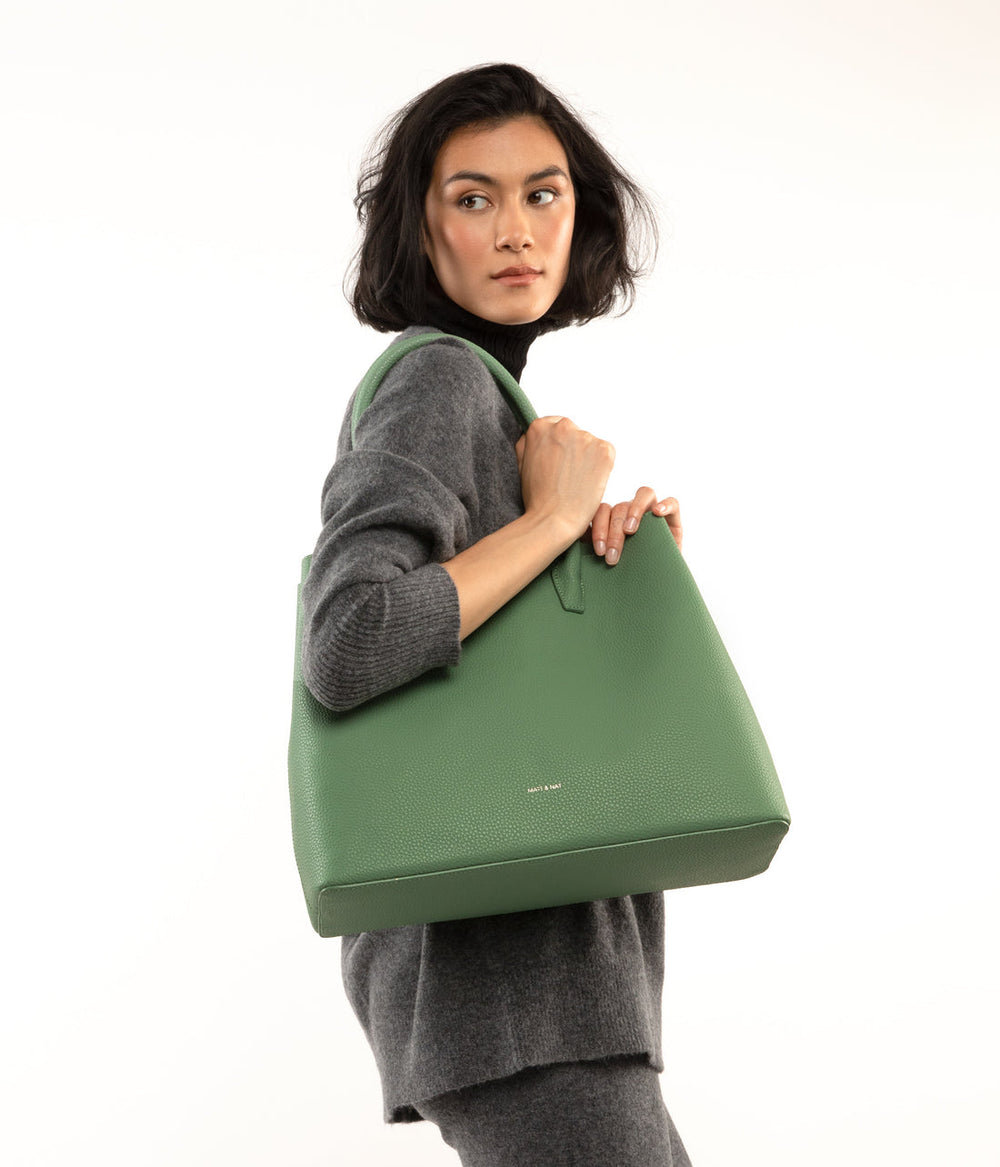 KRISTA Vegan Satchel - Purity Matt & Nat Women|Sale