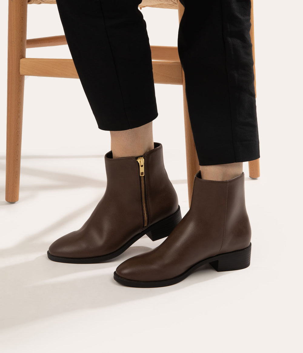 LIMAN Women's Vegan Flat Boots Matt & Nat Women|Sale