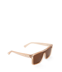 MAEVE-2 Recycled Beige Retro Squared Sunglasses Matt & Nat Women