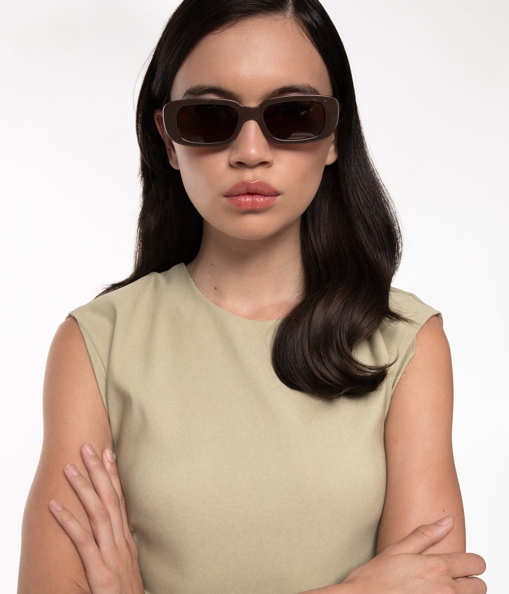 KIIN-2 Recycled Rectangle Sunglasses Matt & Nat Women
