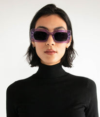 IVVY-2 Recycled Rectangle Sunglasses Matt & Nat Women