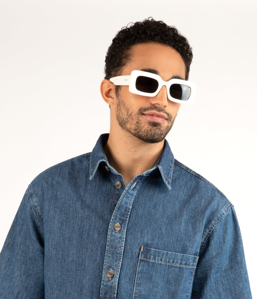 IVVY-2 Recycled Rectangle Sunglasses Matt & Nat Women