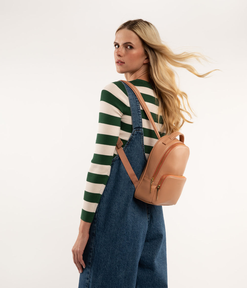 CAROSM Small Vegan Backpack - Loom Matt & Nat Women|Sale