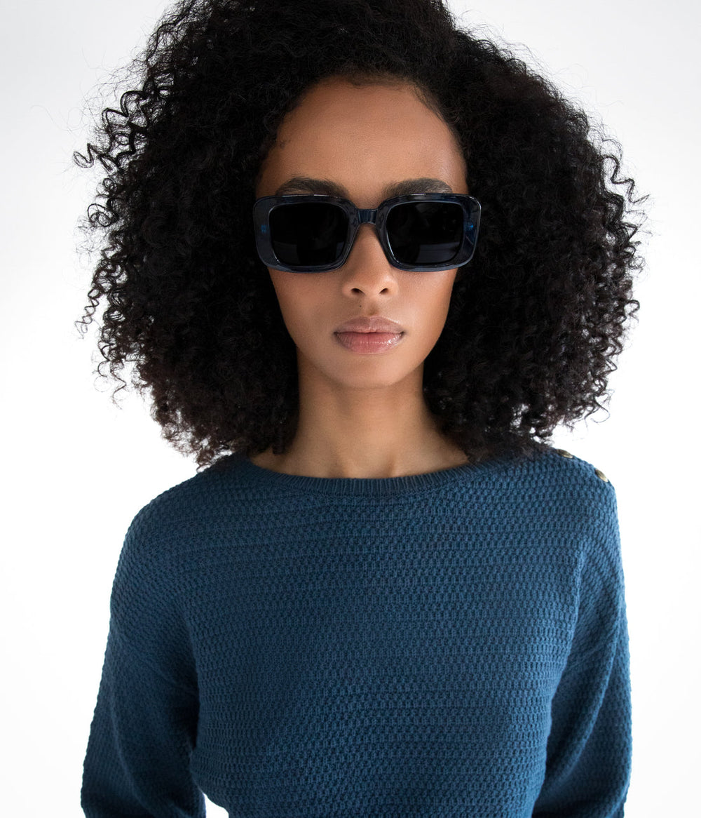 EMA-2 Recycled Square Sunglasses Matt & Nat Women