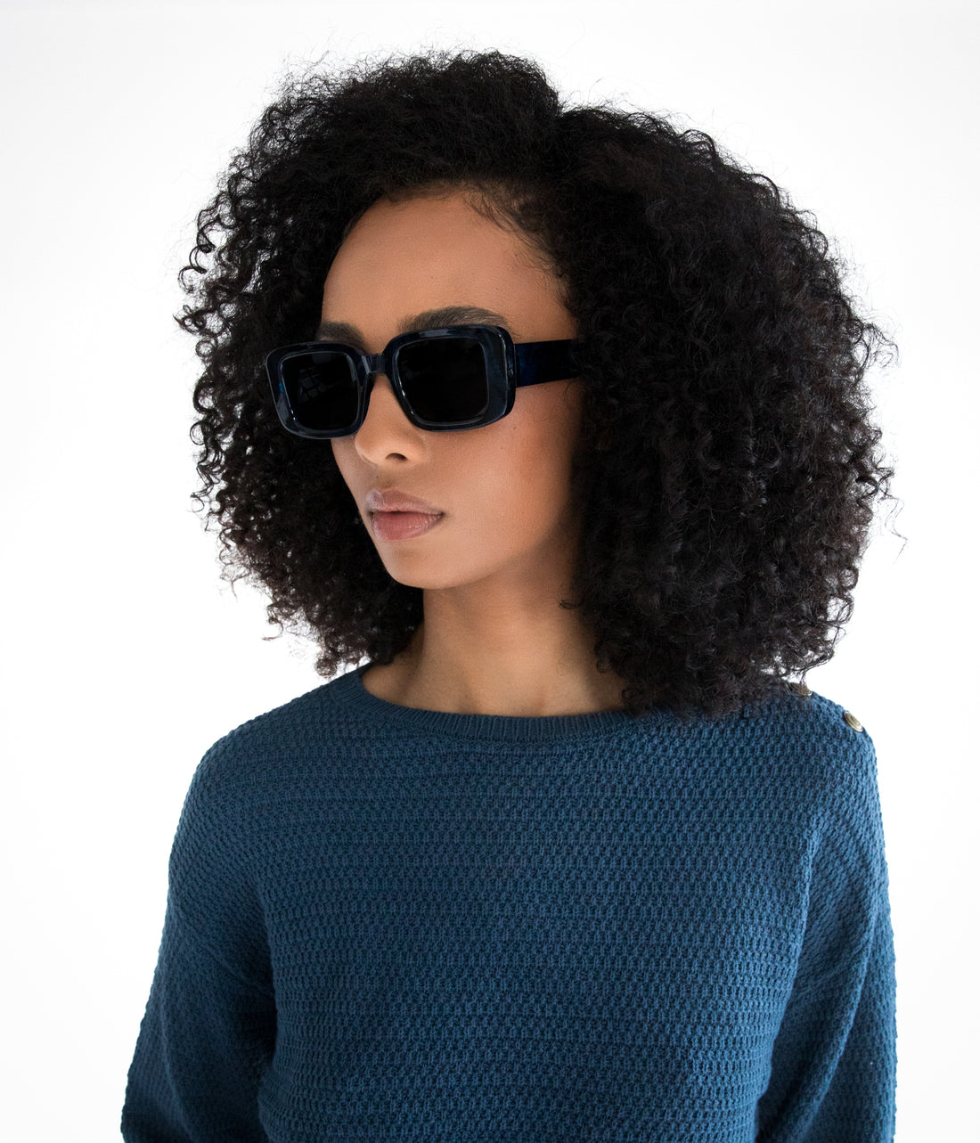 EMA-2 Recycled Square Sunglasses Matt & Nat Women