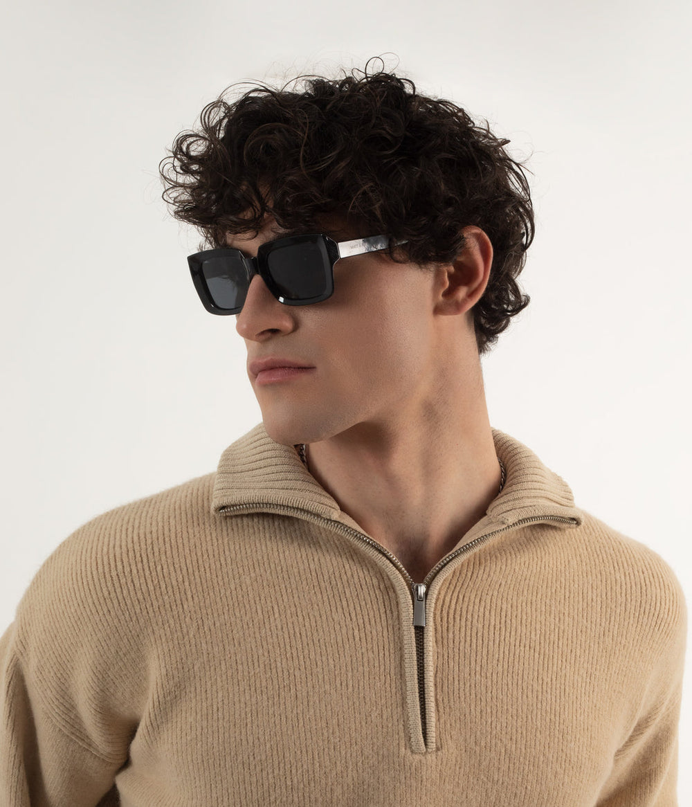 CERA-2 Recycled Rectangle Sunglasses Matt & Nat Women