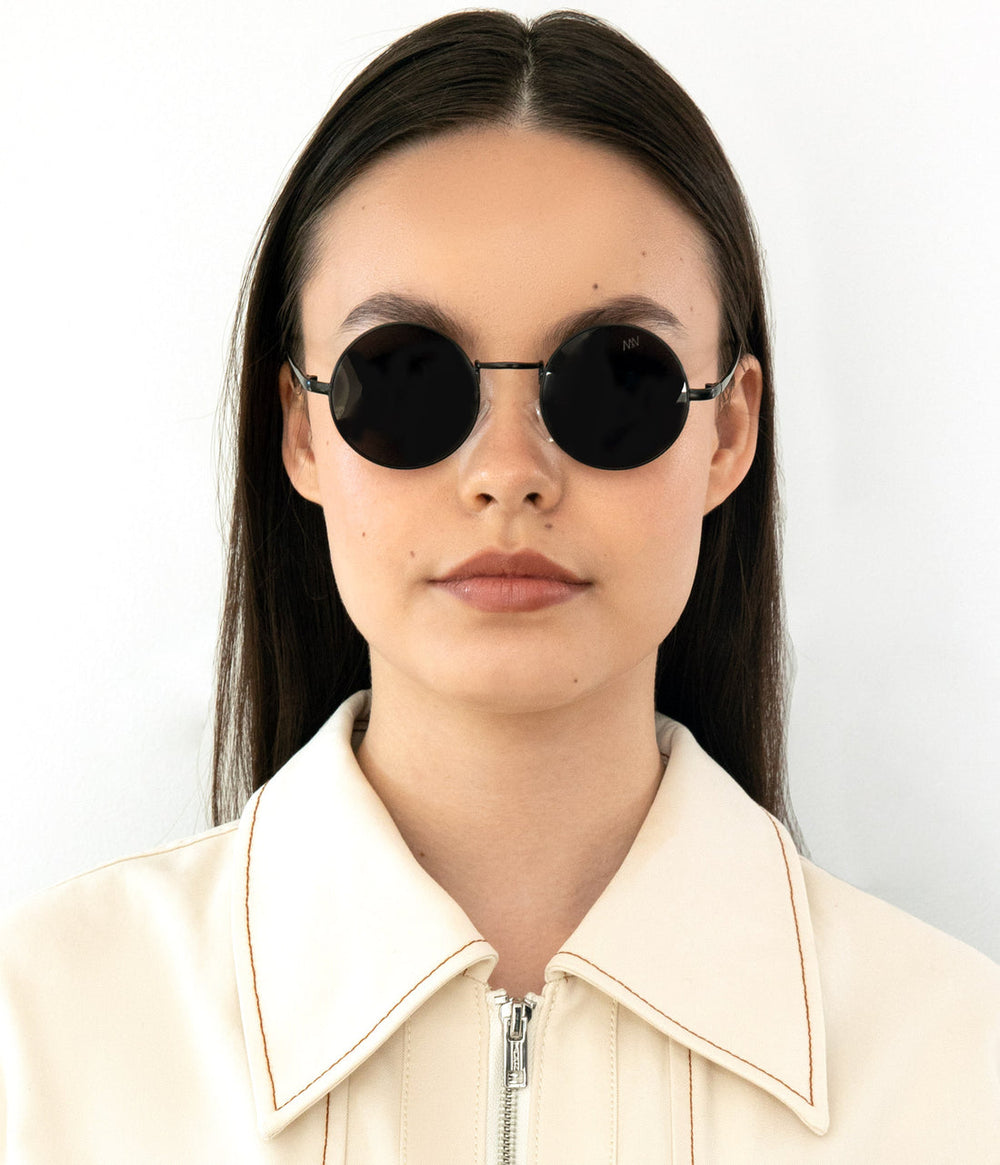 COLE SM Small Round Sunglasses Matt & Nat Women|Sale