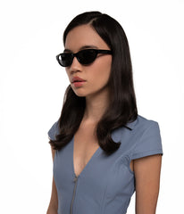 SUMER Black Cat-Eye Sunglasses Matt & Nat Women|Sale