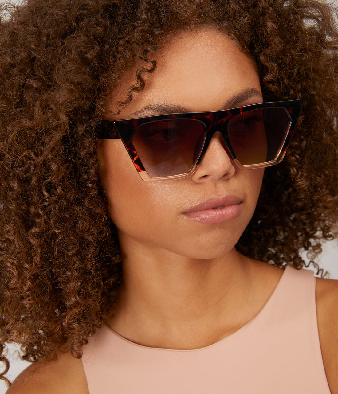 MYATT Leopard Retro Square Sunglasses Matt & Nat Women|Sale