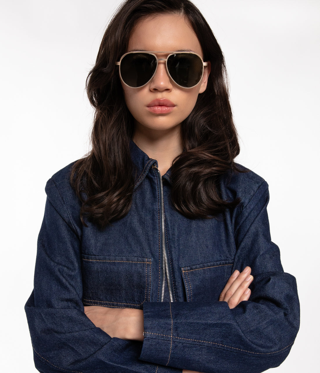 MIGUEL Aviator Sunglasses Matt & Nat Women|Sale