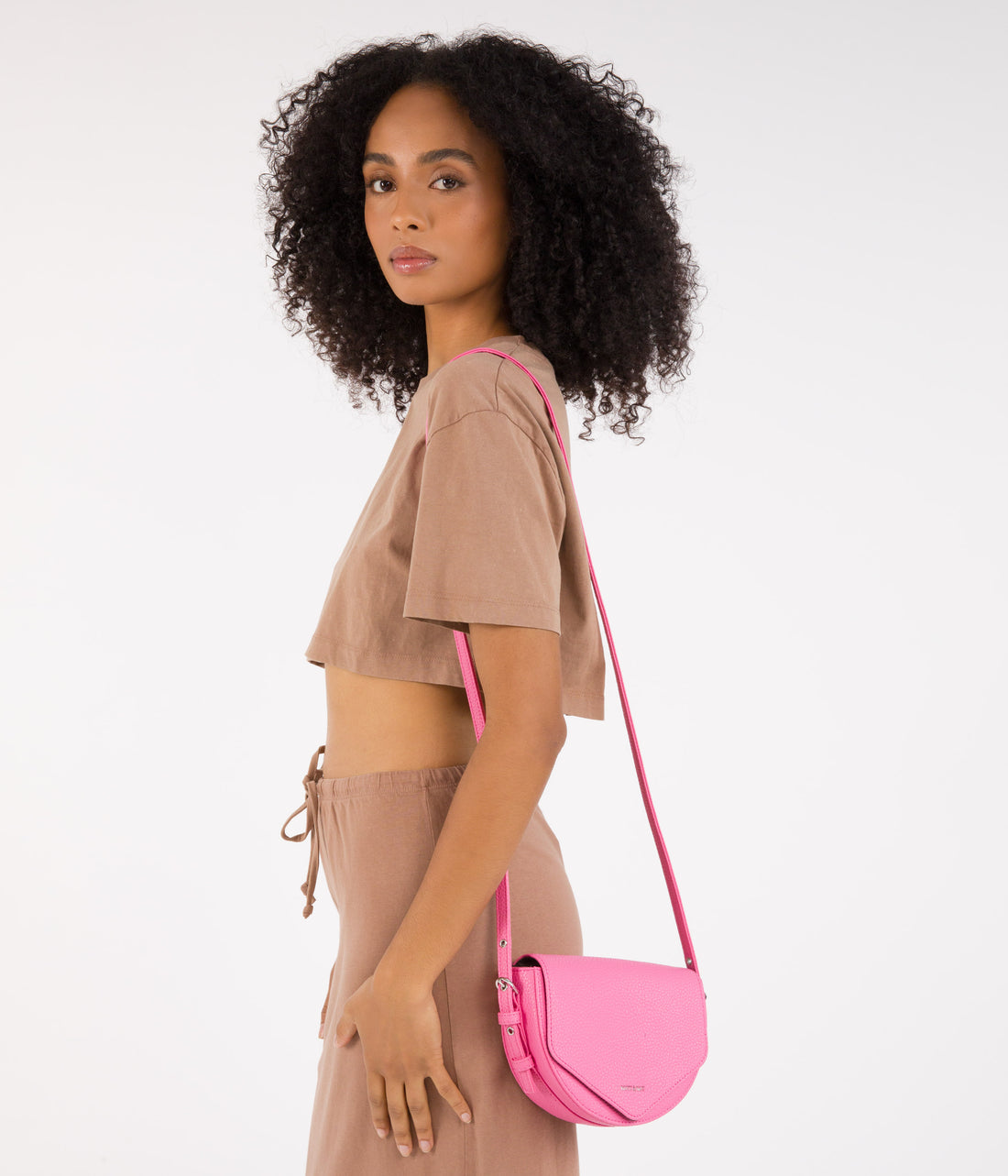 TWILL Vegan Saddle Bag - Purity Matt & Nat Women|Sale