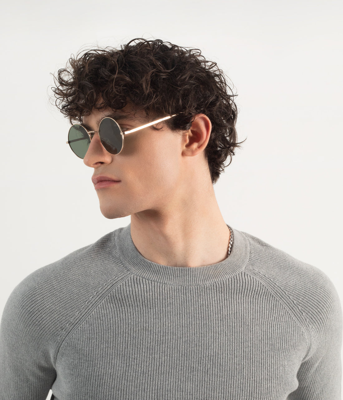 COLE Round Metal Sunglasses Matt & Nat Women|Sale