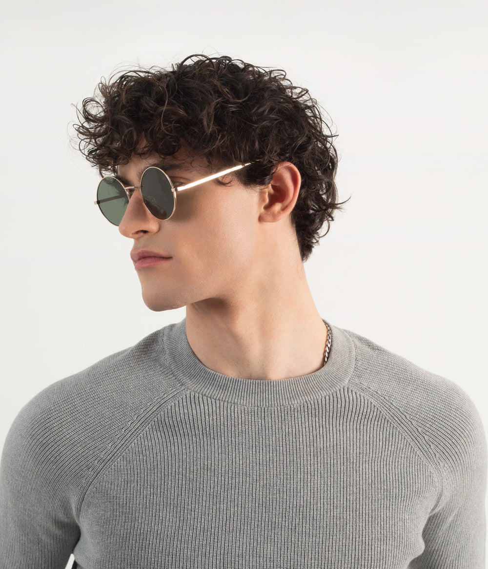 COLE Round Metal Sunglasses Matt & Nat Women|Sale