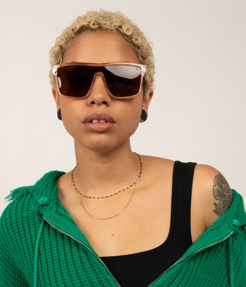 MAEVE Retro Squared Sunglasses Matt & Nat Women|Sale