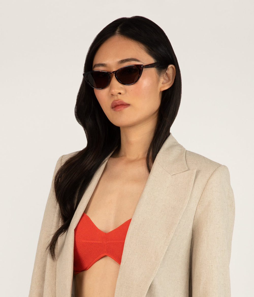 AMARA Brown Cat-Eye Sunglasses Matt & Nat Women|Sale