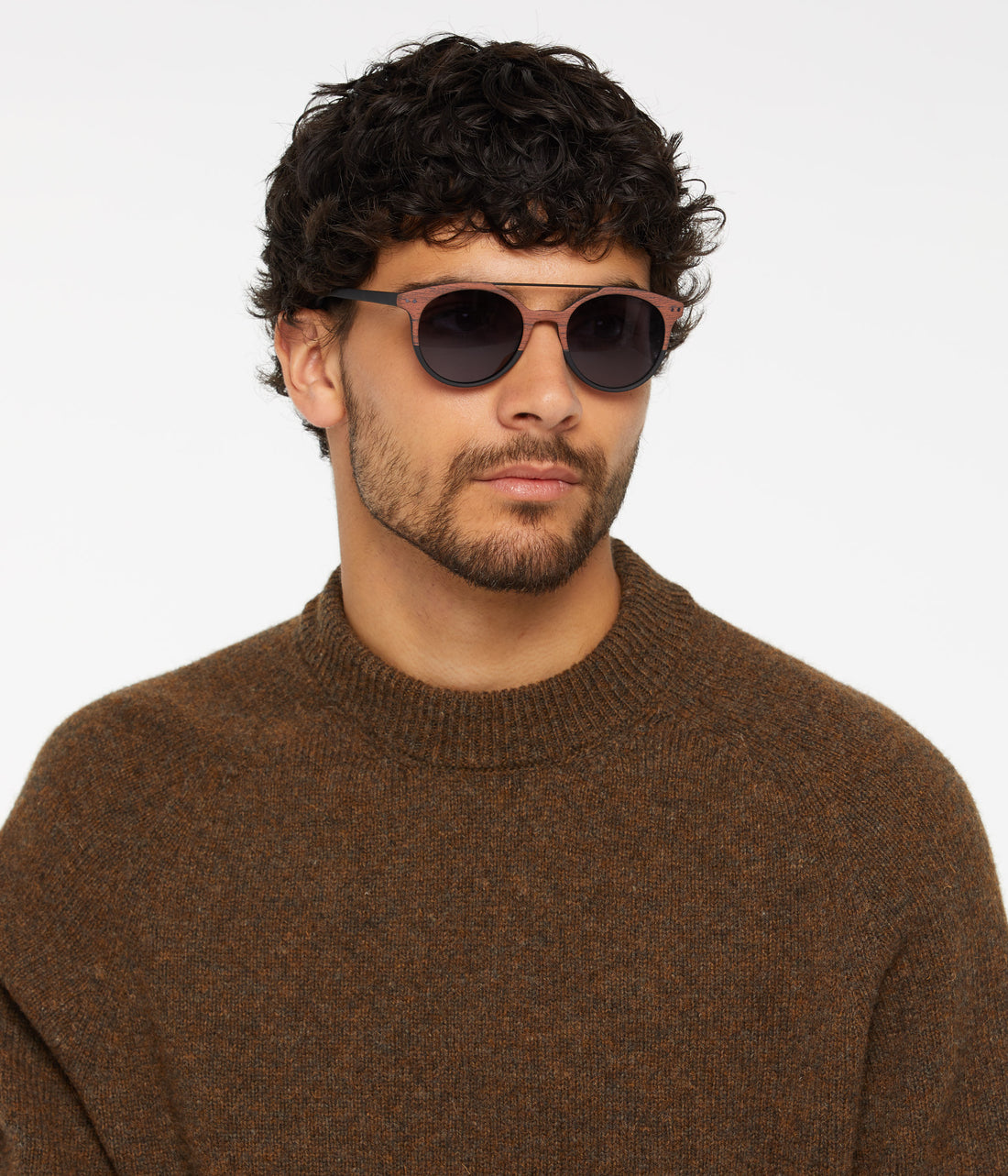 MOSS Brown Aviator Sunglasses Matt & Nat Women|Sale