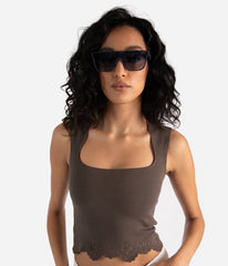 FEIGE Blue Square Sunglasses Matt & Nat Women