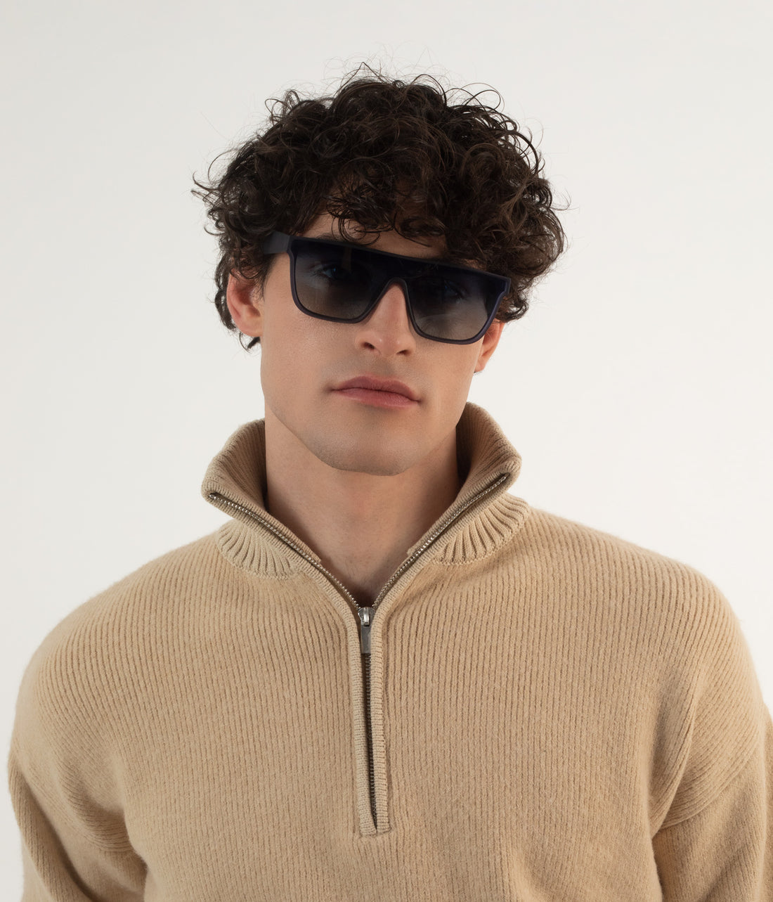 FEIGE Blue Square Sunglasses Matt & Nat Women