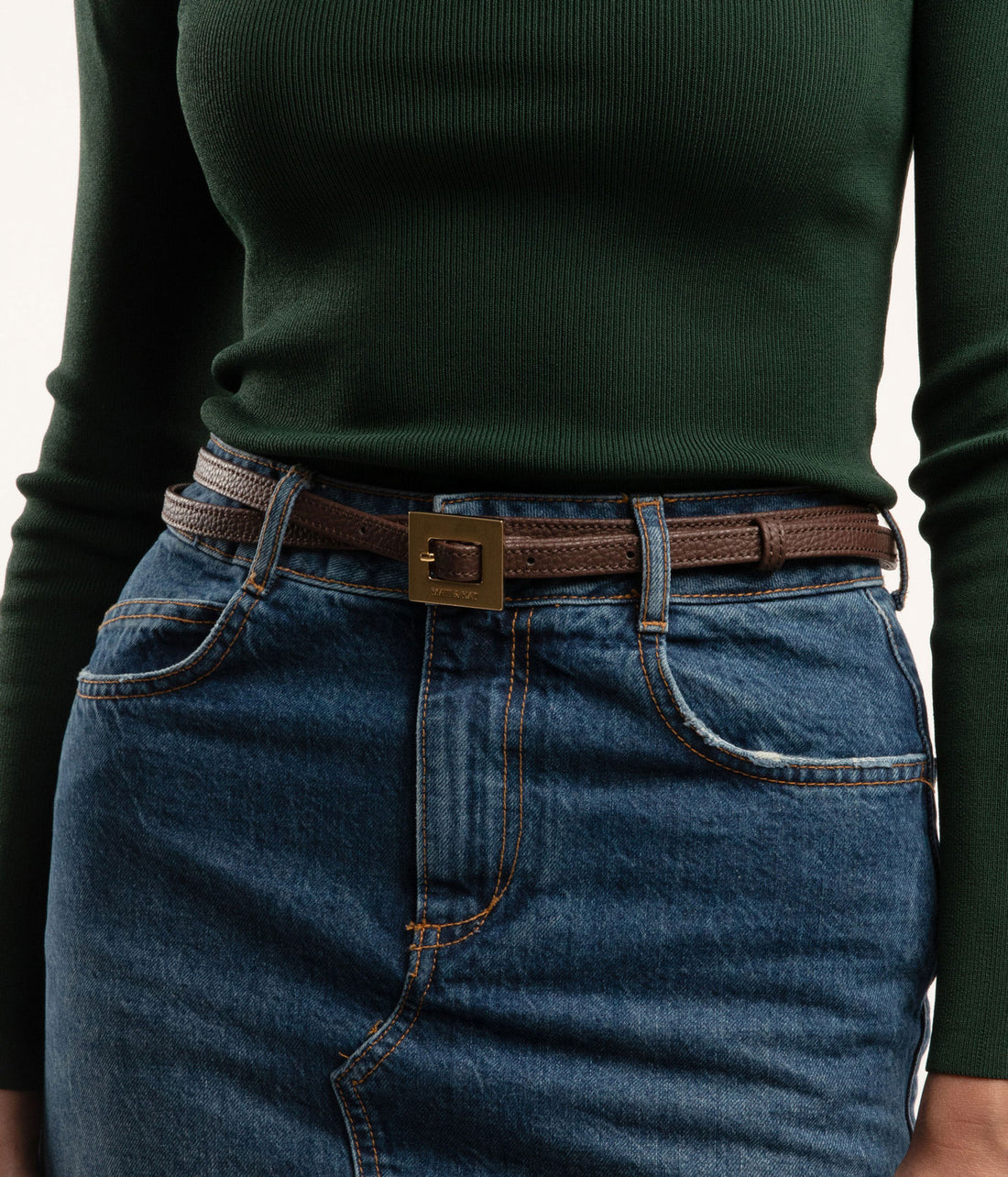 PATH Vegan Leather Waist Belt Matt & Nat Sale