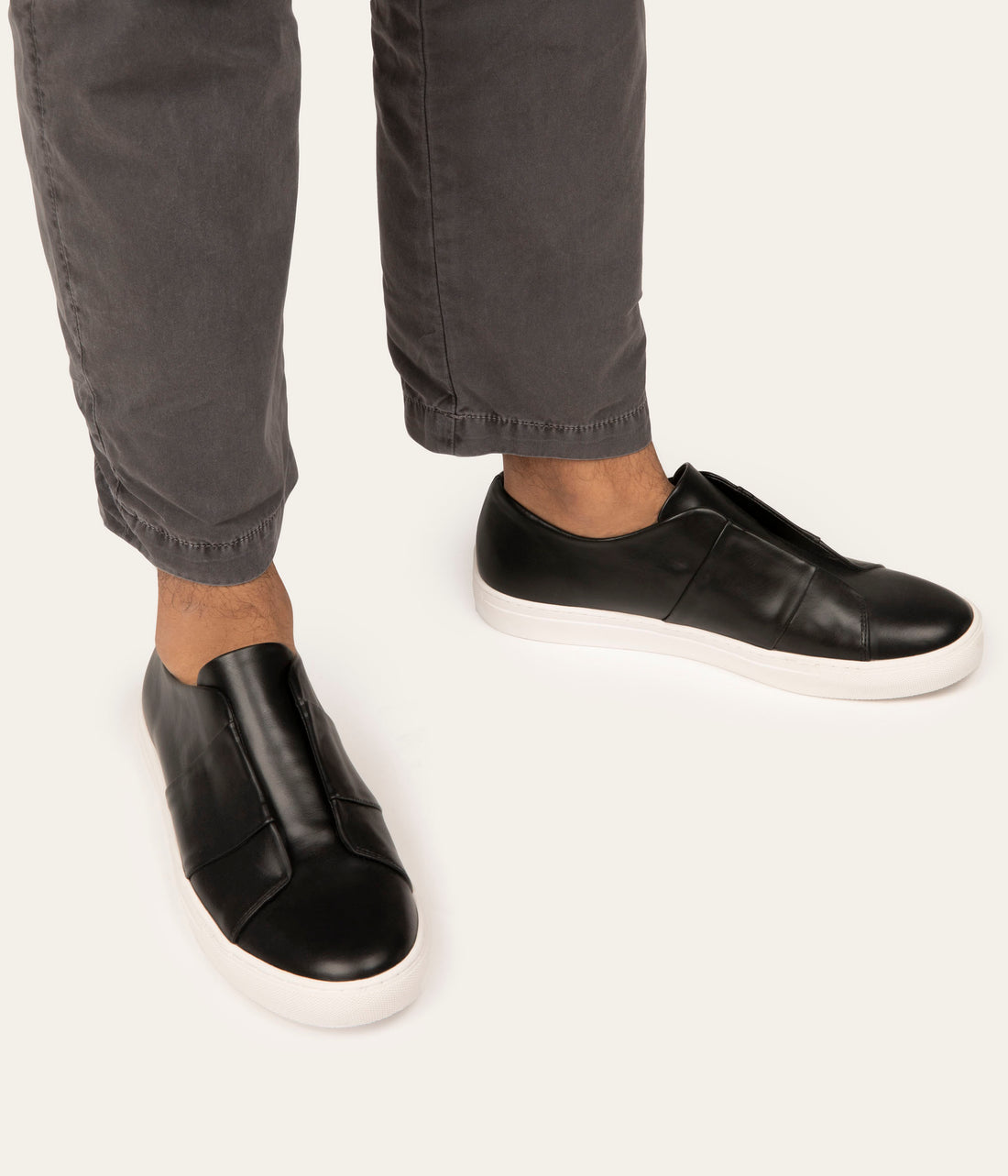 RENZO Men's Vegan Slip On Sneakers Matt & Nat Sale